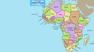 Africa Map Game